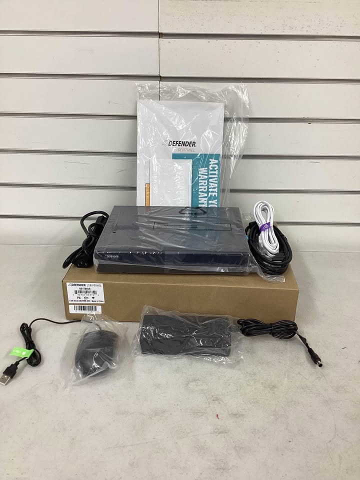 Defender Sentinel 4K Ultra HD POE Wired 1TB NVR Security System With 8 Metal Cameras