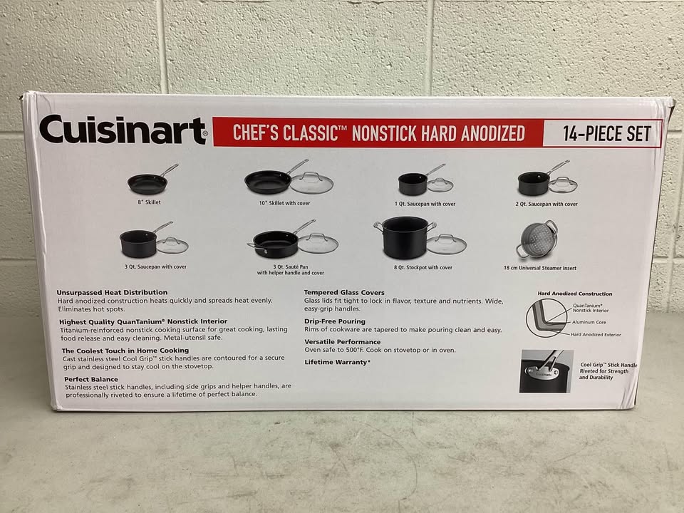 Cuisinart 14-pc. Chef's Classic Nonstick Cookware Set