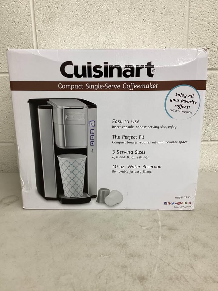 Cuisinart Compact Single-Serve Coffee Maker