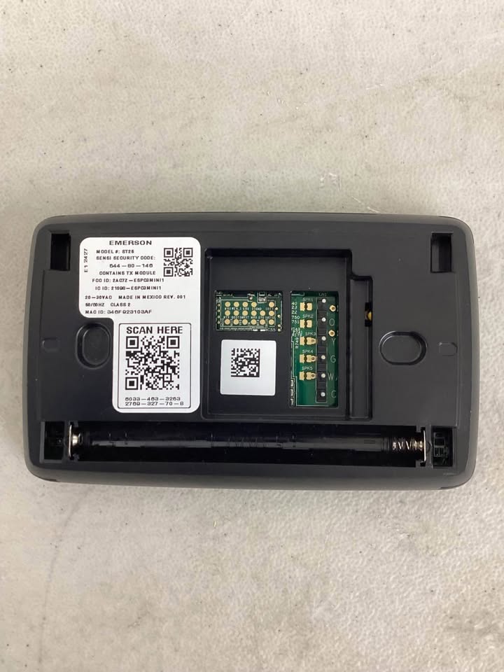 Emerson Sensi Black Smart Thermostat