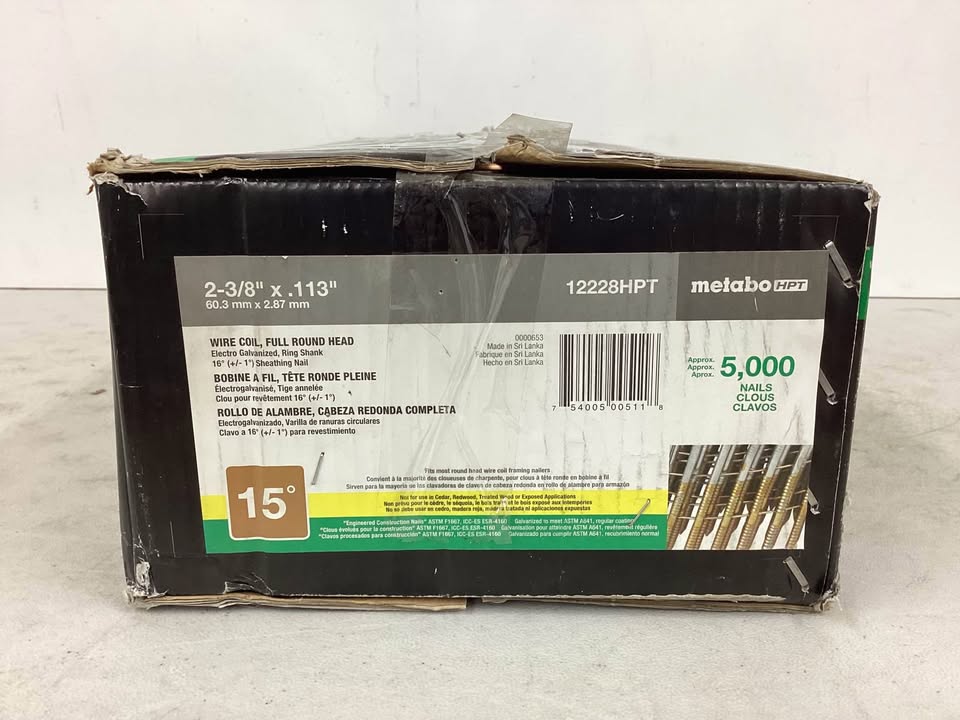 Metabo Framing Nails