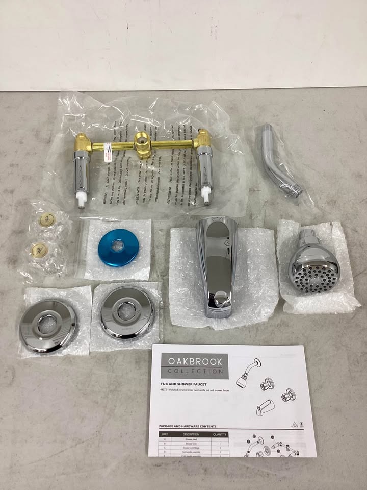 OakBrook Essentials Tub and Shower Faucet
