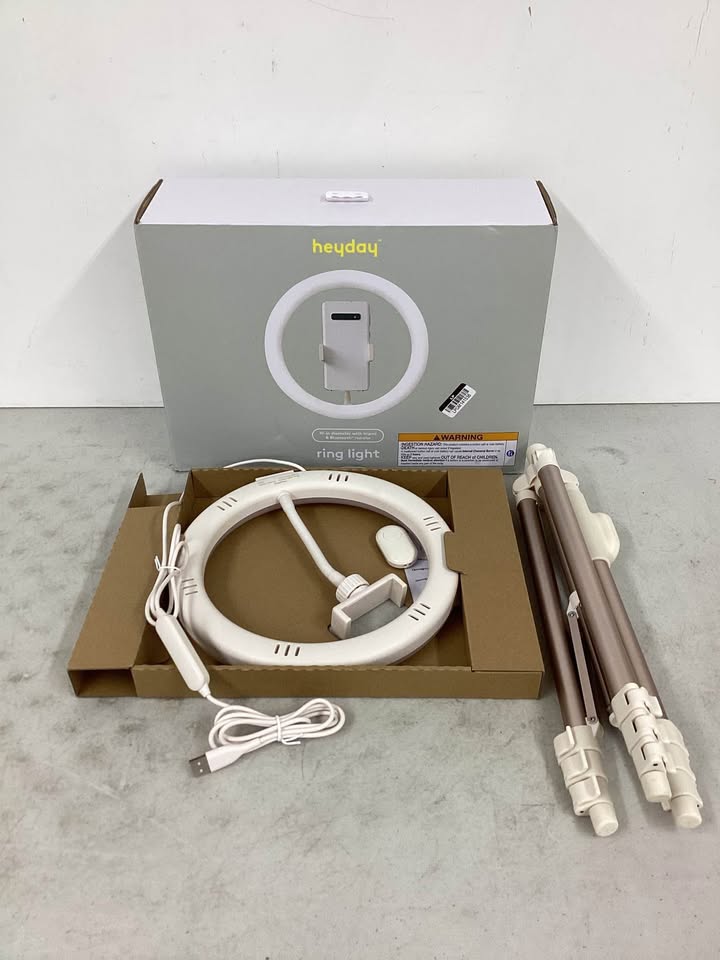 Ring Light with Tripod - heyday™ Stone White