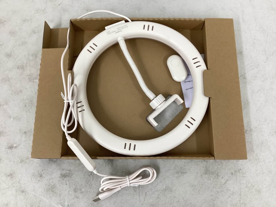 Ring Light with Tripod - heyday™ Stone White