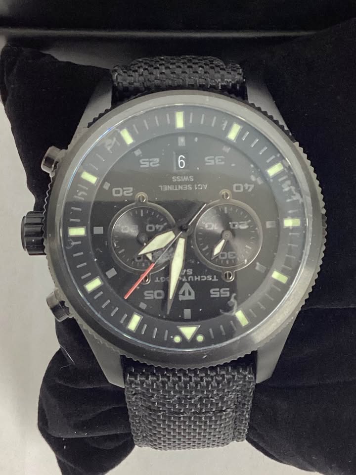 Tschuy Vogt AC1 Sentinel Men's Swiss Quartz Watch