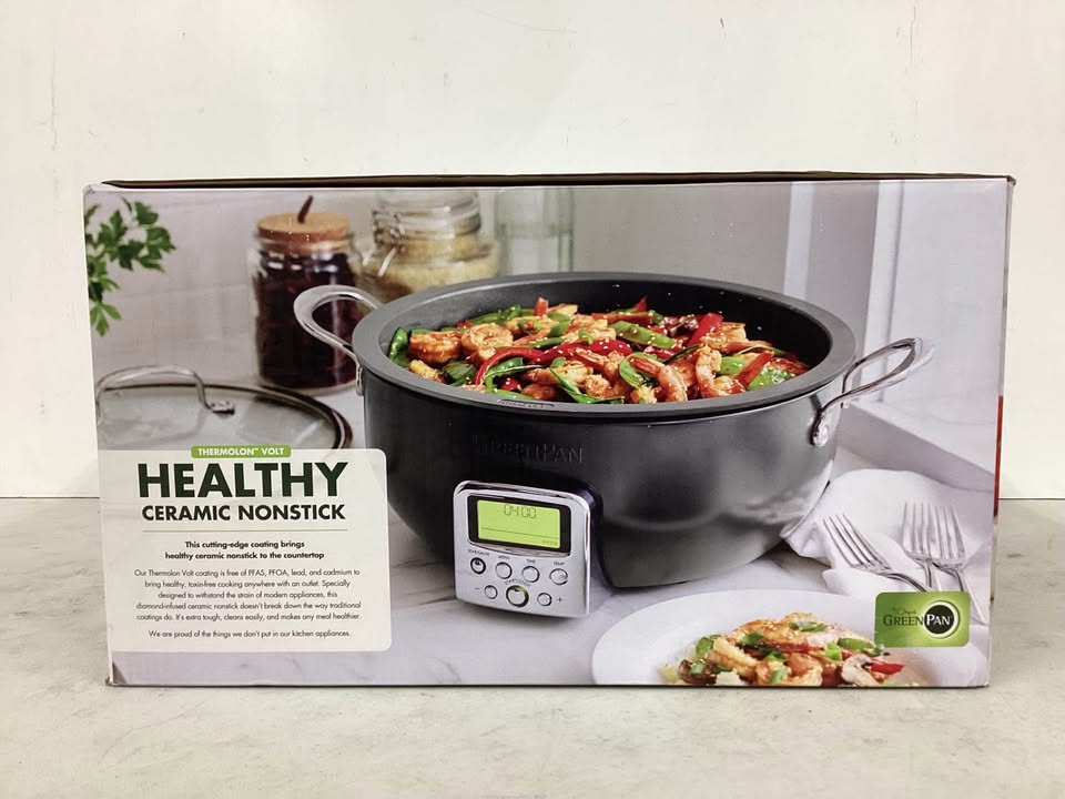 GreenPan 6qt Elite Slow Cooker & Smart Skillet