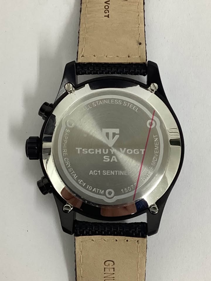 Tschuy Vogt AC1 Sentinel Men's Swiss Quartz Watch