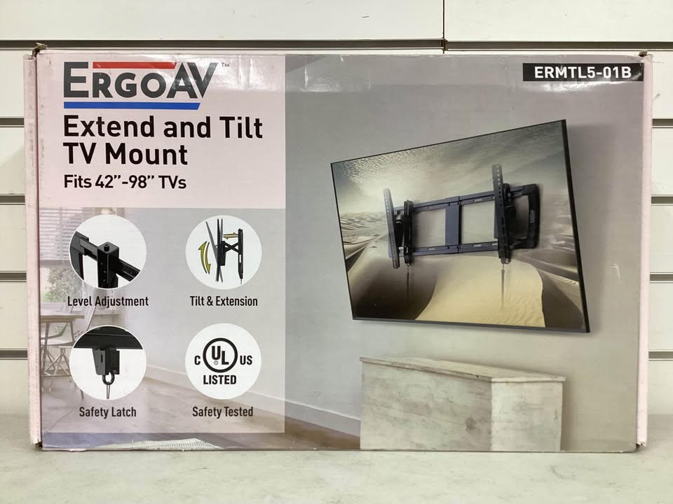 ErgoAV Extend and Tilt TV Mount 42"- 98" TVs