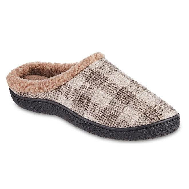 Isotoner Men’s Classic Comfort Hoodback Slipper