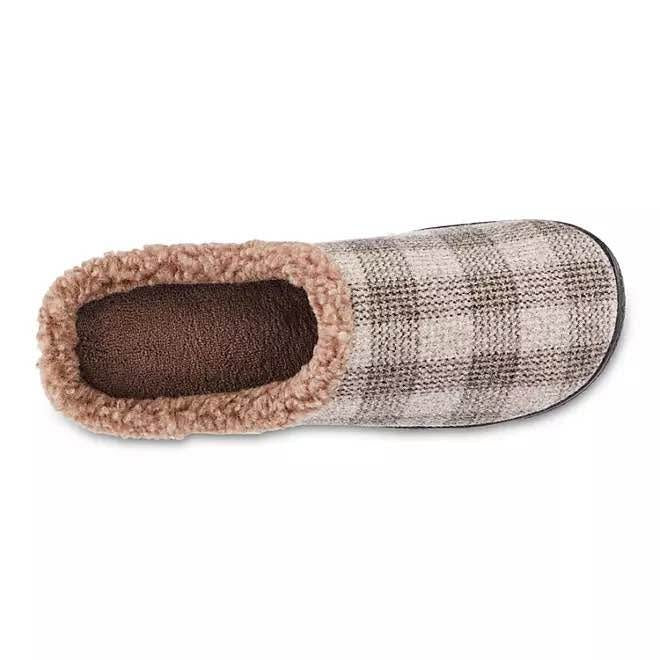 Isotoner Men’s Classic Comfort Hoodback Slipper
