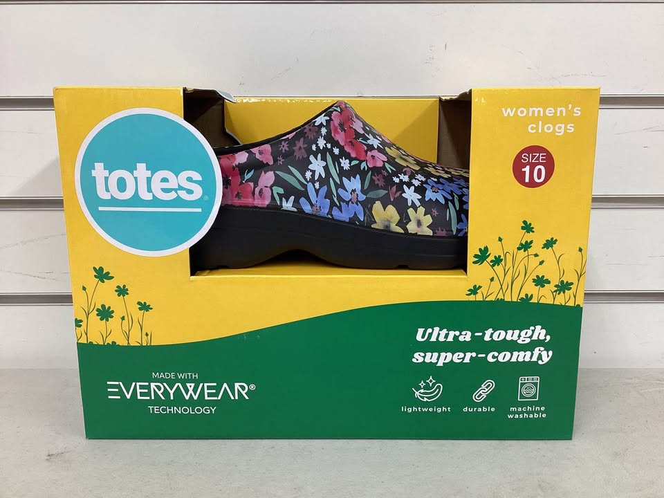 totes Women's Ultra Tough Super Comfy Lightweight Durable Gardening Clog