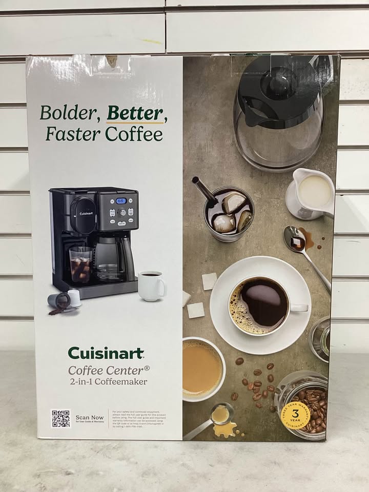 Cuisinart Coffee Center 2-IN-1 Coffee Maker
