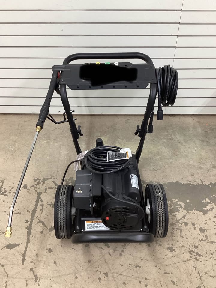 Electric Cold Water Total Start/Stop Pressure Washer —1700 PSI, 1.5 GPM