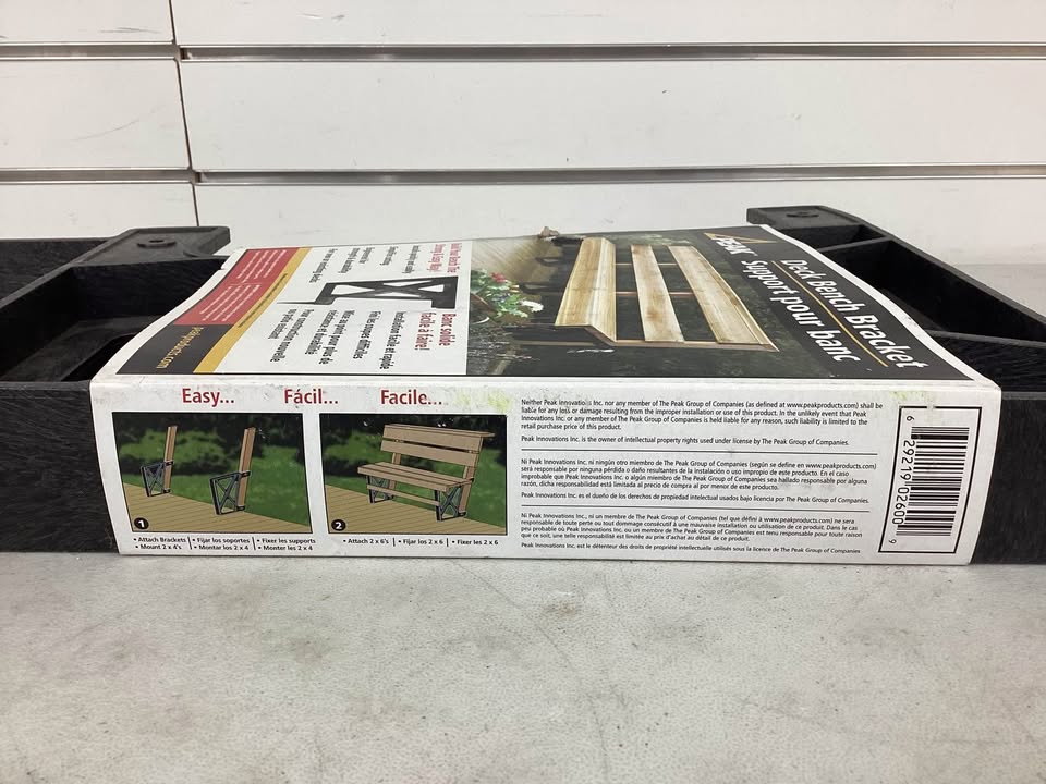 Peak Products Plastic Deck Bench Bracket