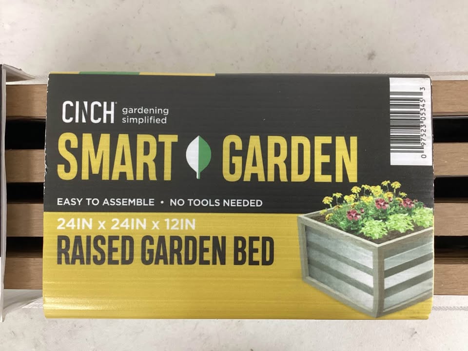 Cinch Smart Garden Raised Garden Bed