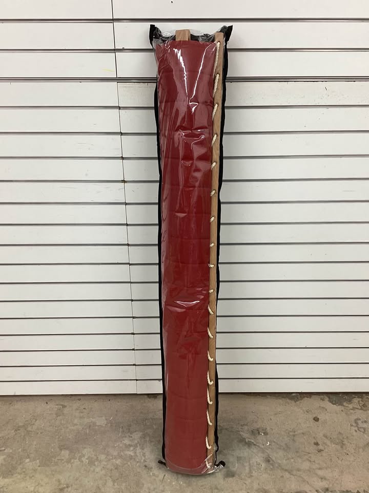 Castaway Living Large 13 ft. Red Polyester Quilted Hammock
