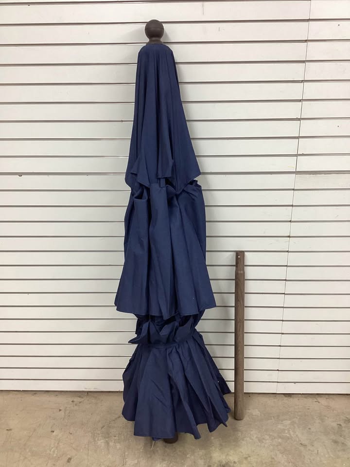Proshade 11ft Wood-Look Collar Tilt Aluminum Umbrella
