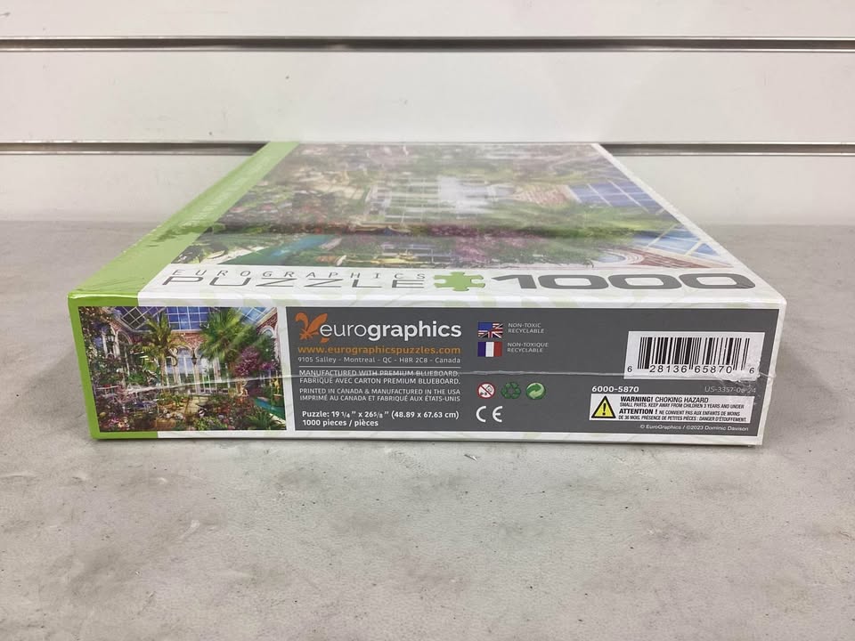 Glass Garden 1000 Piece Puzzle