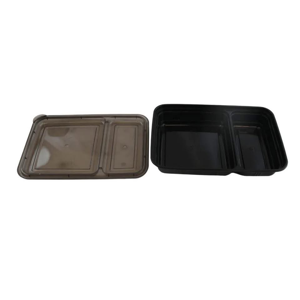 Edge Double Compartment Meal Prep Set 24-Piece 12 Lids / 12 Containers