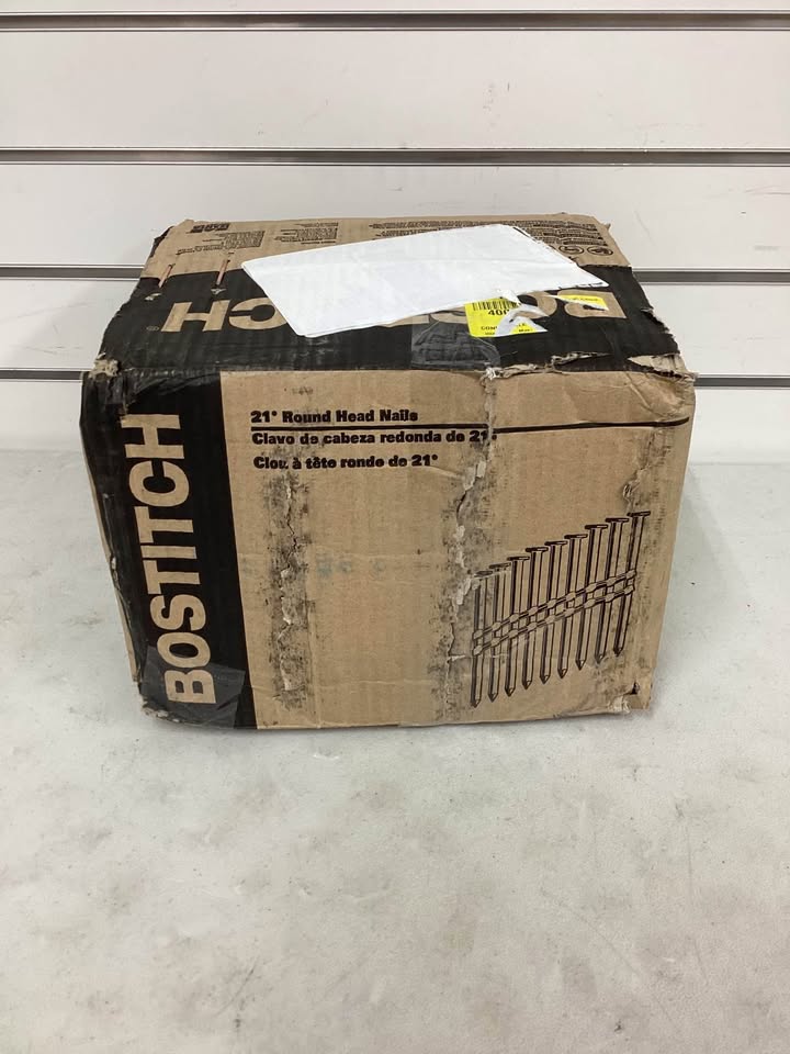 Bostitch 3 in. L X 10 Ga. Straight Strip Galvanized Framing Nails 21 deg 4000PK