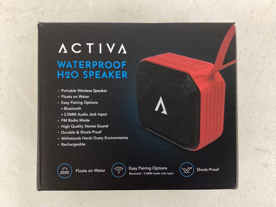 Activa Waterproof H2O Speaker
