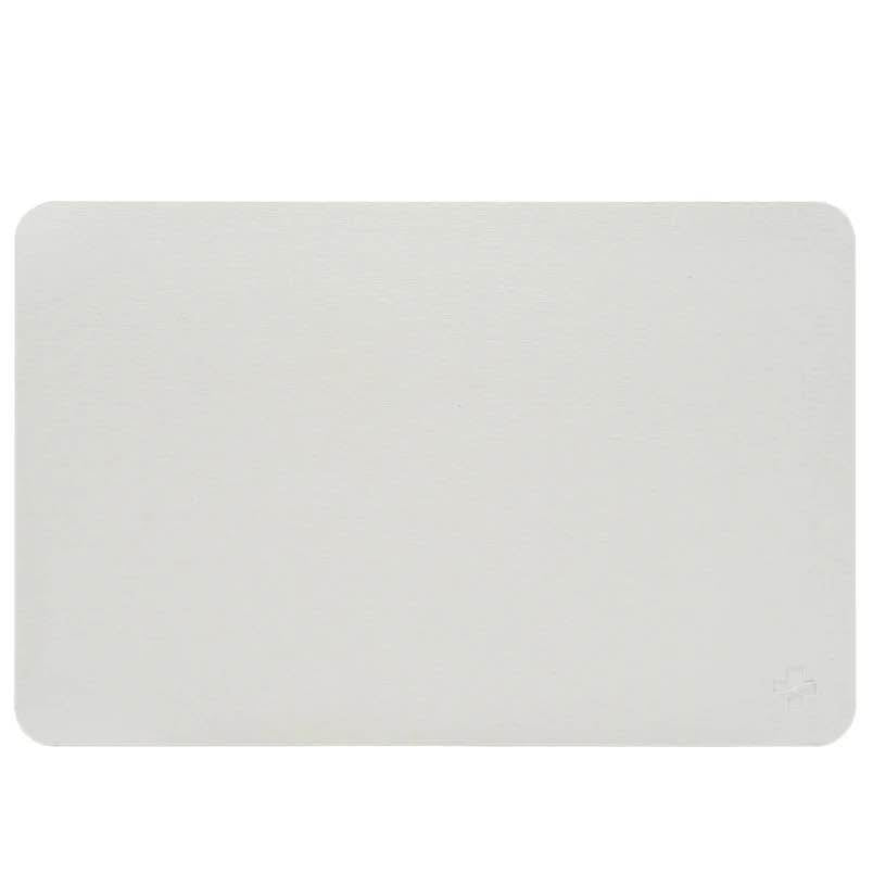 WHITE 24" x 15" Diatomite Non-Slip Quick Dry Absorbent Floor Mat