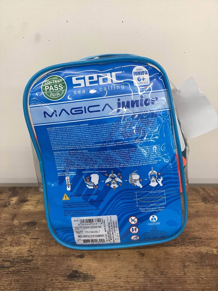 SEAC Magica Full Face Snorkeling Mask Junior