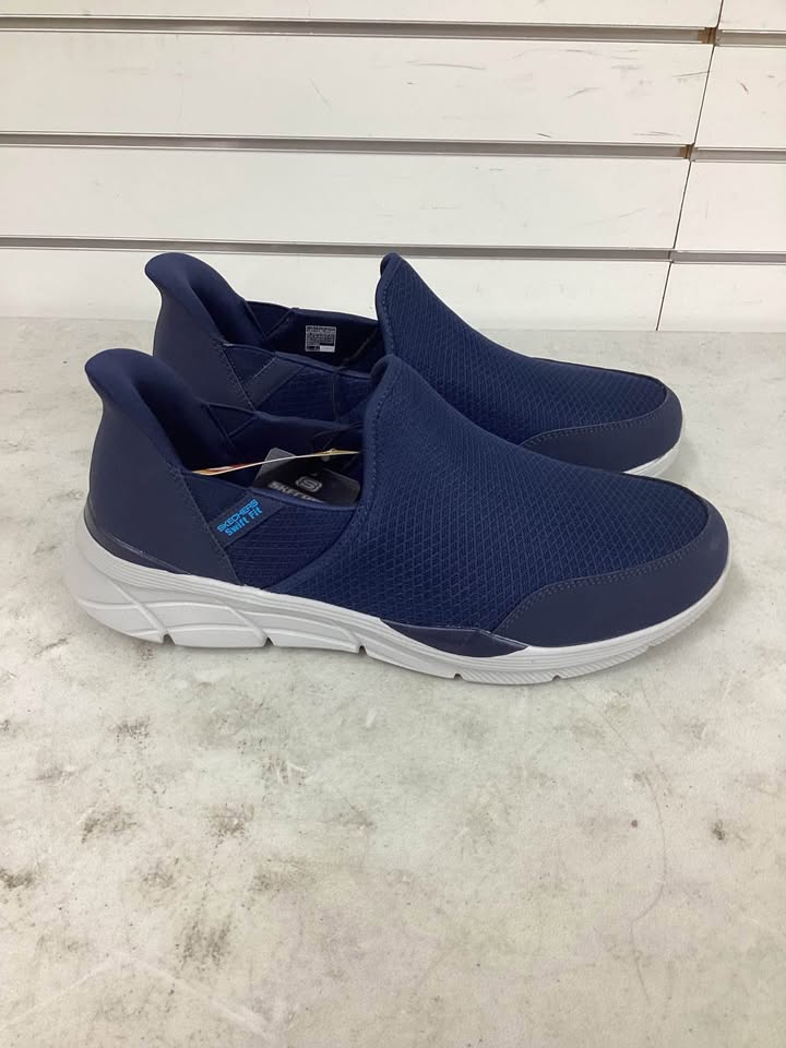 Skechers Men's Equalizer Hands Free Swift Fit Slip-On Sneaker Size 12