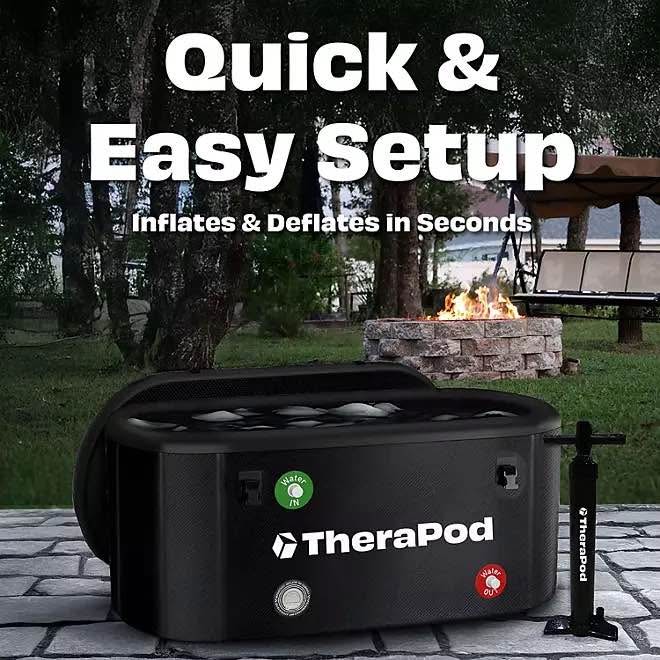 Therapod Portable Inflatable Ice Bath