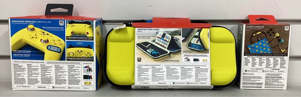 PowerA Fortnite Peely Accessories Pack for Nintendo Switch