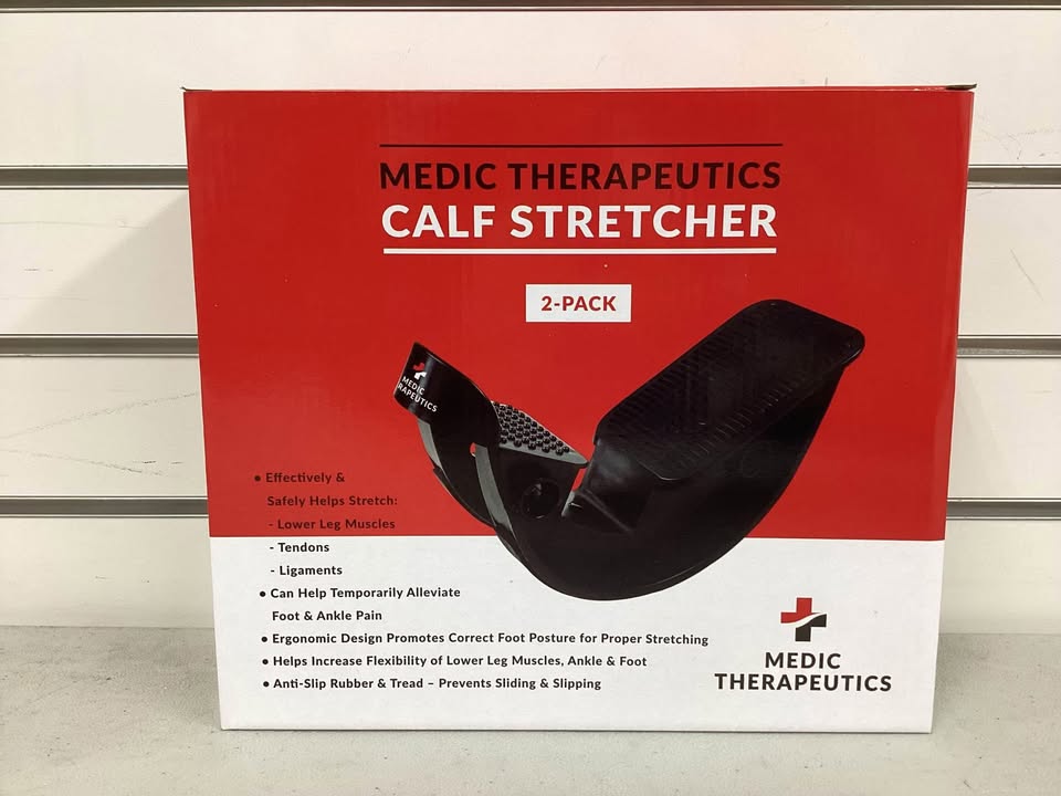 Medic Therapeutics 4-in-1 Calf & Heel Stretchers (Set of 2)