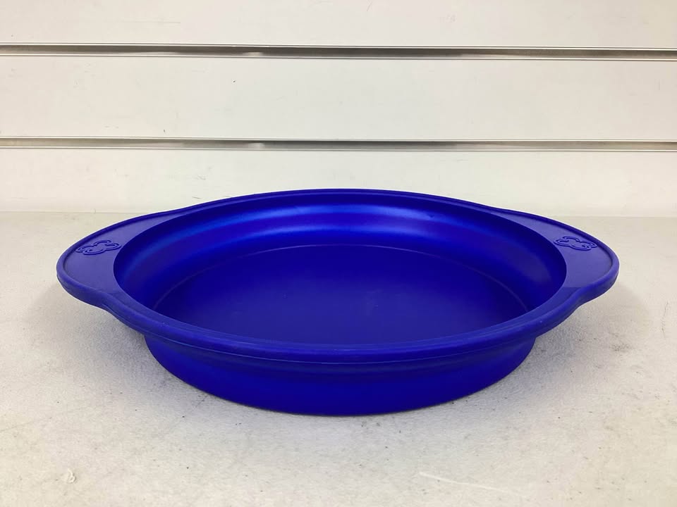 Cook's Companion Set of 2 Collapsible Silicone 9" Round Cake Pans