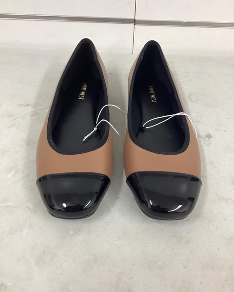Nine West Teland Women's Captoe Ballet Flat Size 10