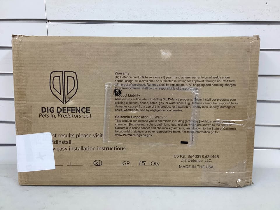 Dig Defence XL Animal Barrier 24", 15pk