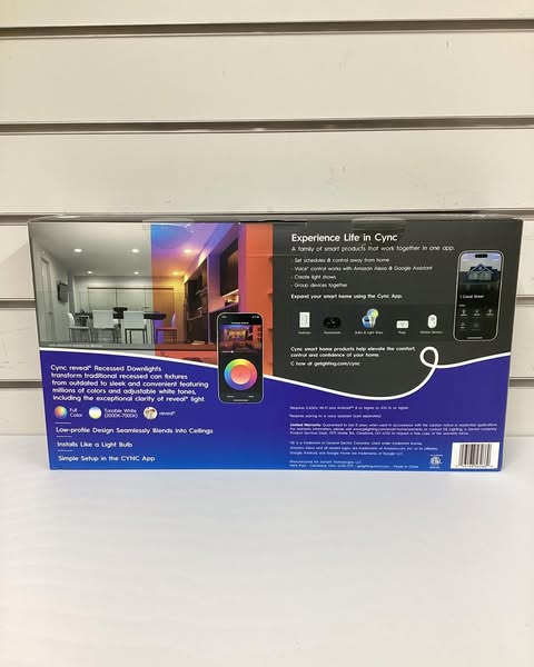 Cync Full Color Smart Recessed Can Retrofit 2 pk.