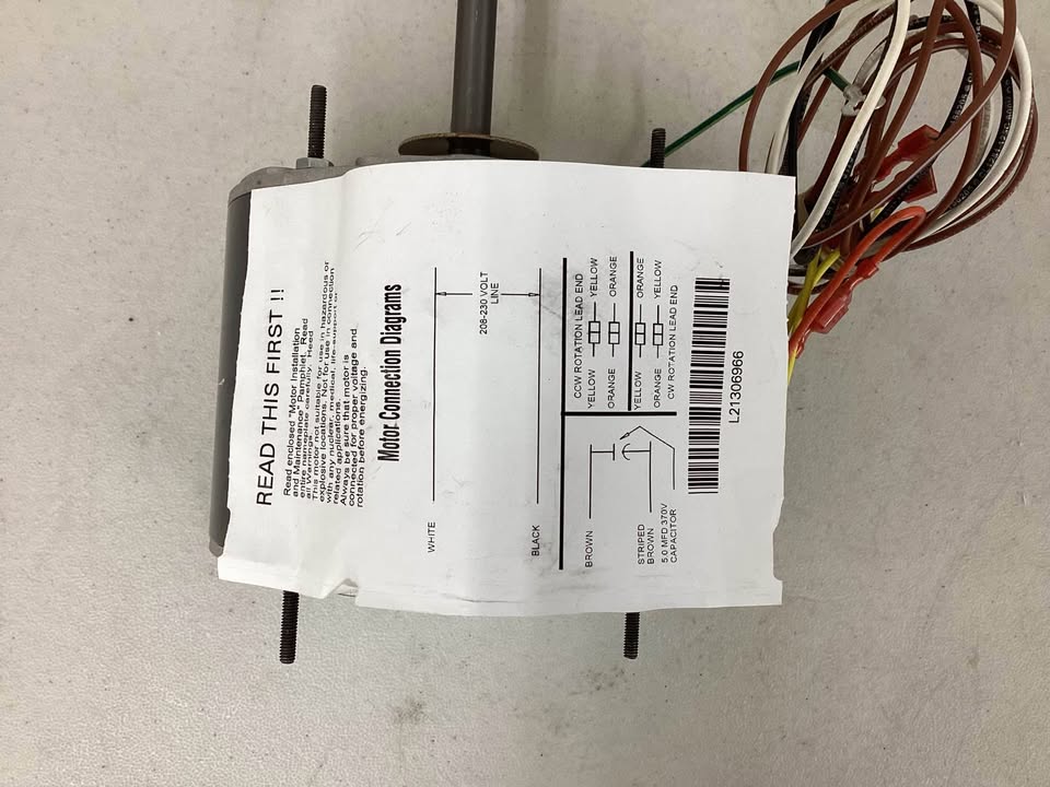 DAYTON Condenser Fan Motor