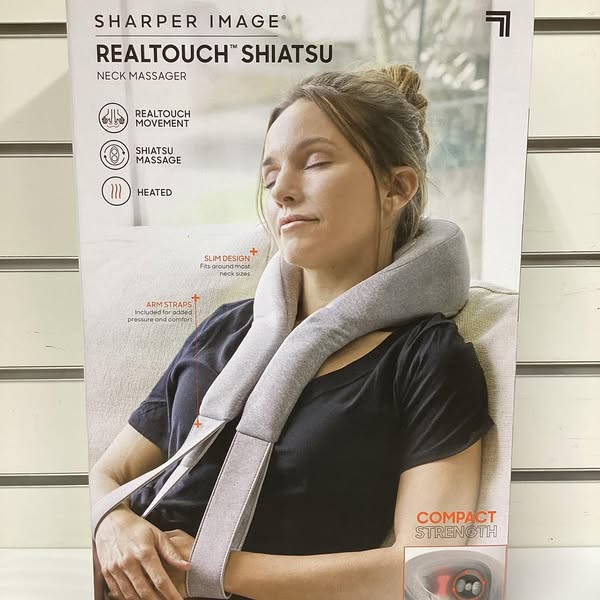 Sharper Image Realtouch Shiatsu Electric Neck Massager