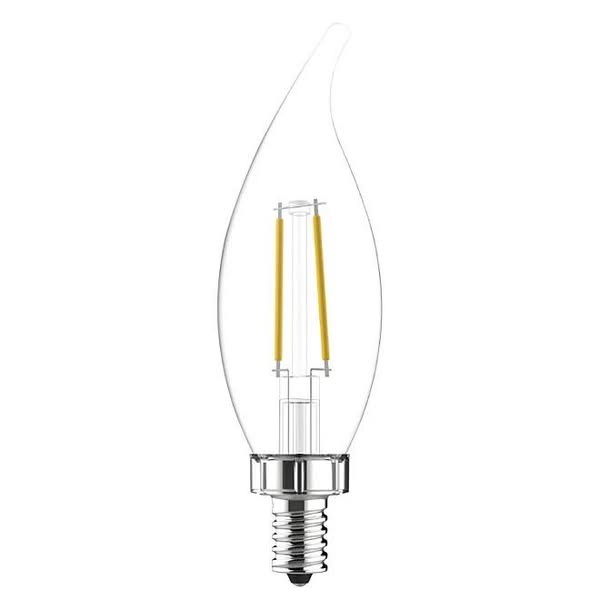 GE LED High Definition Relax Soft White 40W Eqv. Decorative Light Bulbs 6- pack