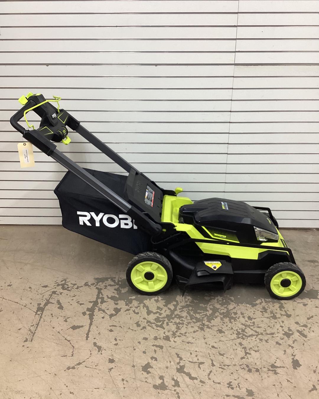 RYOBI 80V HP Brushless Battery Cordless Electric 30 in. Multi-Blade Lawn Mower with Battery and Charger