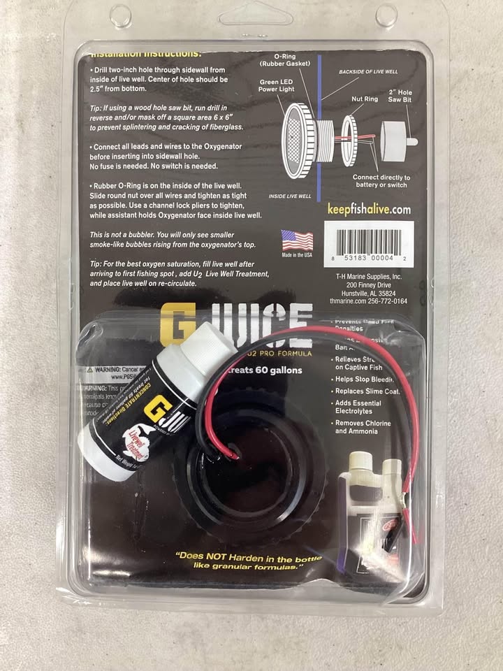 T-H Marine Oxygenator Livewell Oxygen Generator