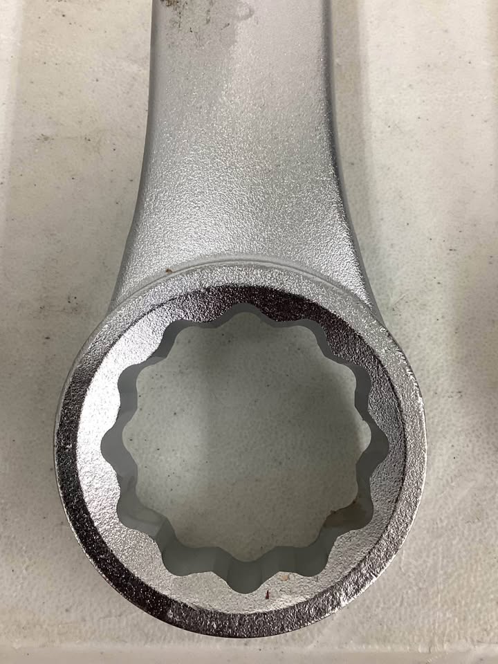 PROTO Combination Wrench Set: Alloy Steel, Satin, 16 Tools, 15° Head Offset Angle, Offset