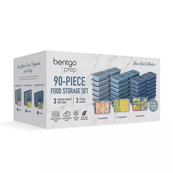 Bentgo 90 Piece Meal Prep Set