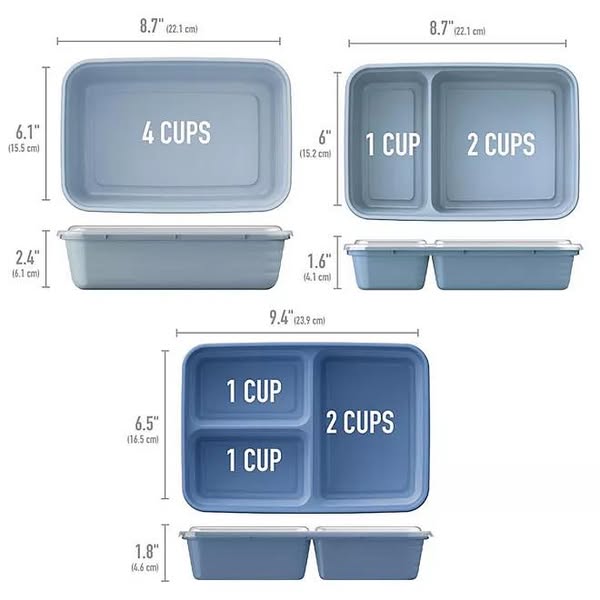 Bentgo 90 Piece Meal Prep Set