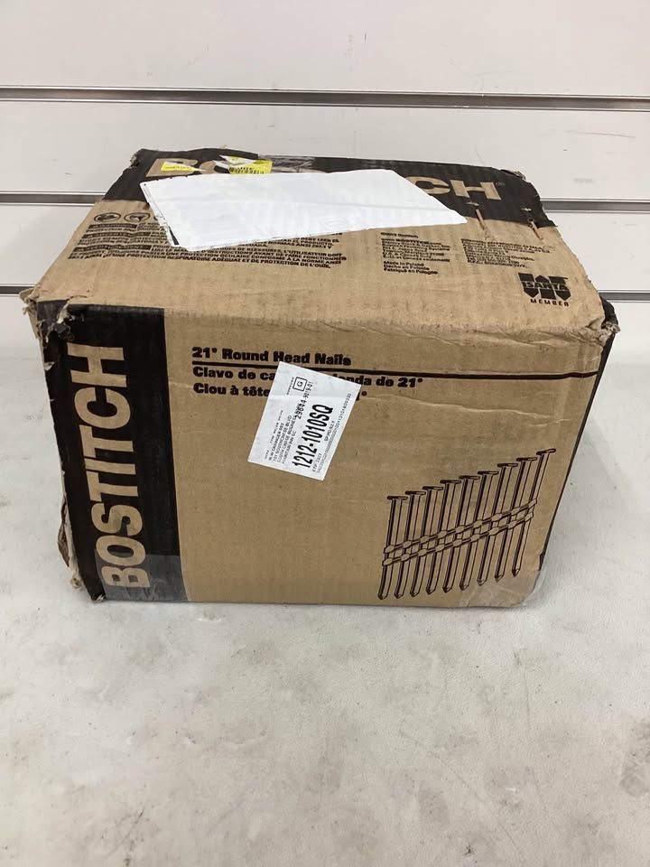 Bostitch 3 in. L X 10 Ga. Straight Strip Galvanized Framing Nails 21 deg 4000PK