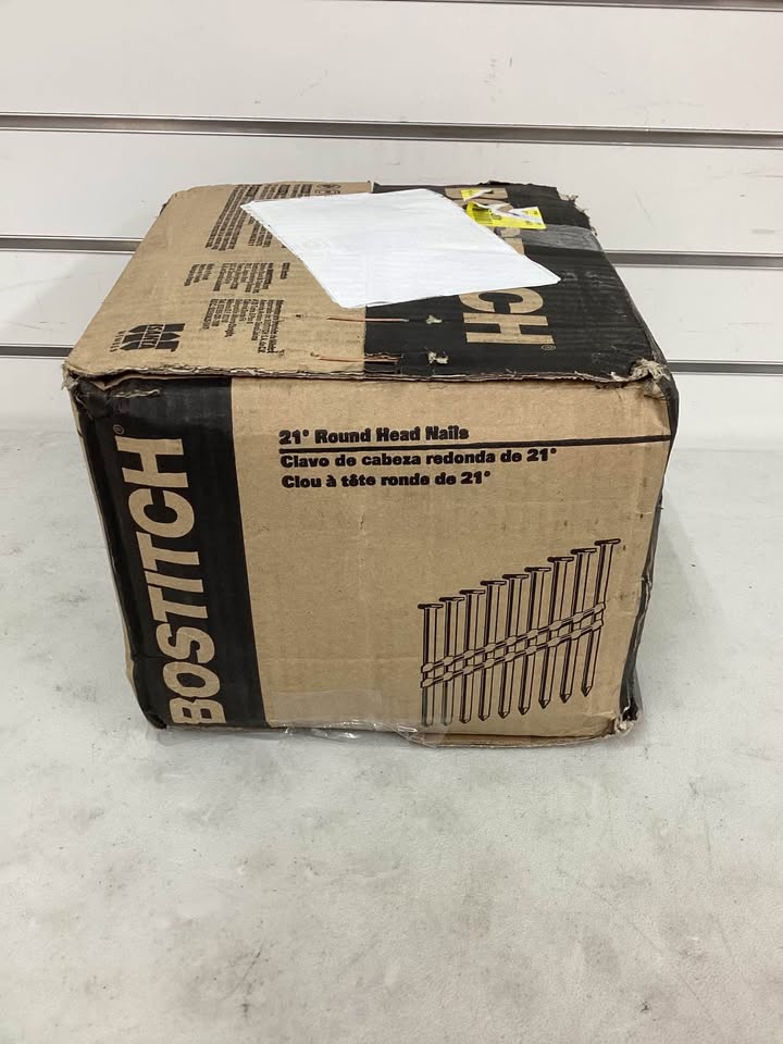 Bostitch 3 in. L X 10 Ga. Straight Strip Galvanized Framing Nails 21 deg 4000PK
