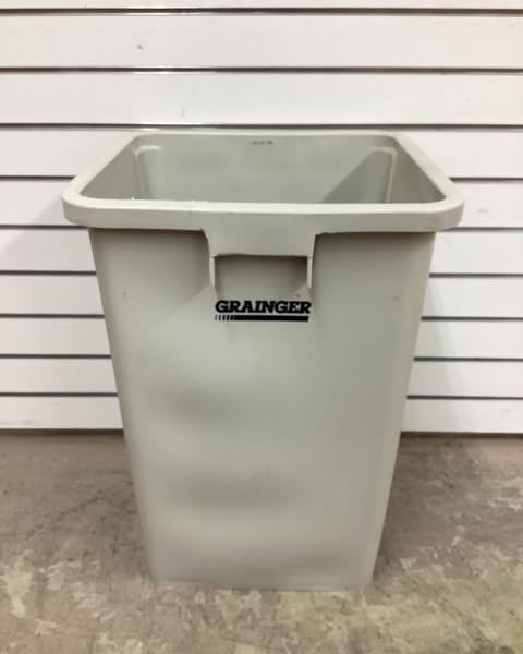 Square Trash Can