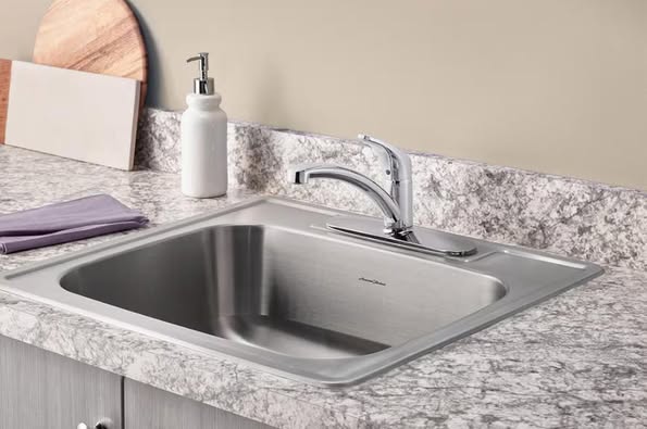American Standard Colony Pro Single-Handle Standard Kitchen Faucet in Polished Chrome