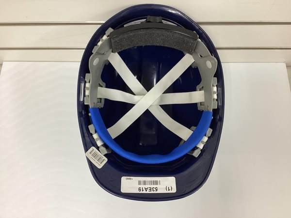 ERB Omega II Mega Ratchet Cap Safety Helmet -Dark Blue