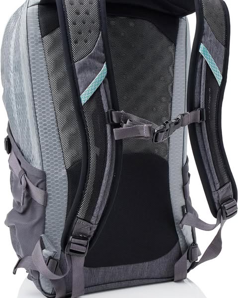 Osprey Quasar Commuter Backpack, Silver Lining/Tunnel Vision Pop