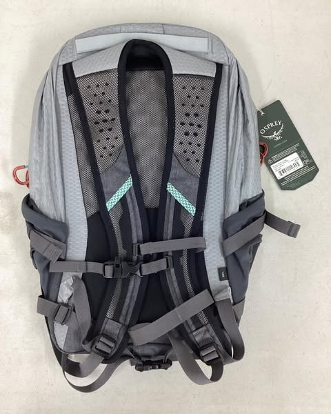 Osprey Quasar Commuter Backpack, Silver Lining/Tunnel Vision Pop
